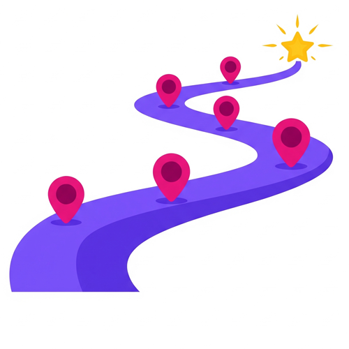 Roadmapping Icon